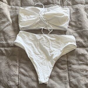 SHEIN White Bikini Set